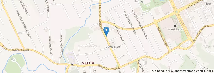 Mapa de ubicacion de Yoshi Sushi Bar en برزیل, منطقه جنوب برزیل, سانتا کاتارینا, Região Geográfica Intermediária De Blumenau, Microrregião De Blumenau, Blumenau.