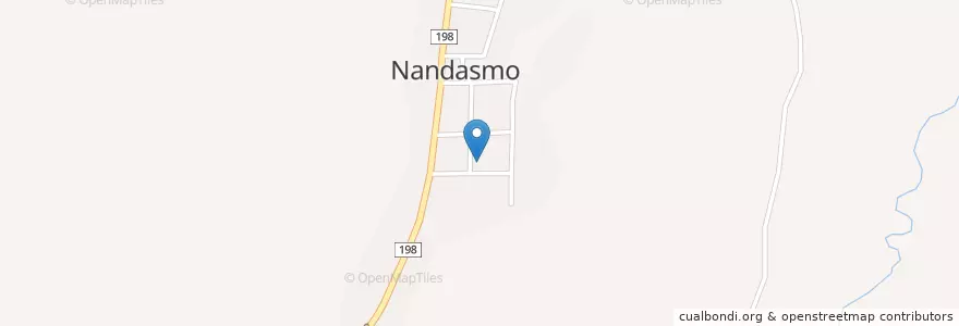 Mapa de ubicacion de Nandasmo (Muncipio) en Nicaragua, Masaya, Nandasmo (Muncipio).