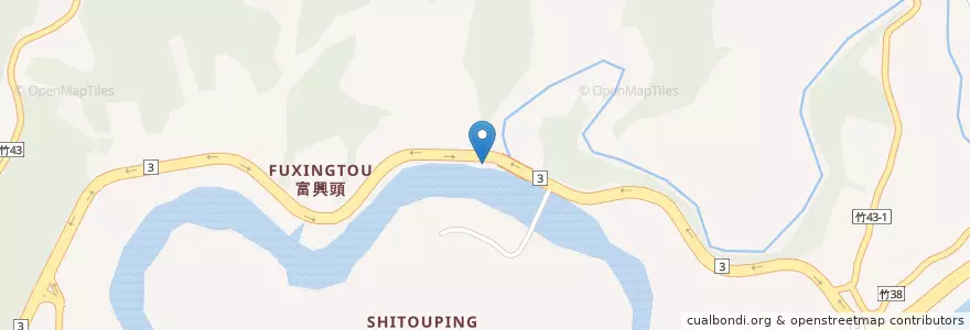 Mapa de ubicacion de 綠光水岸 en Taiwan, Taiwan Province, Hsinchu County, Emei.