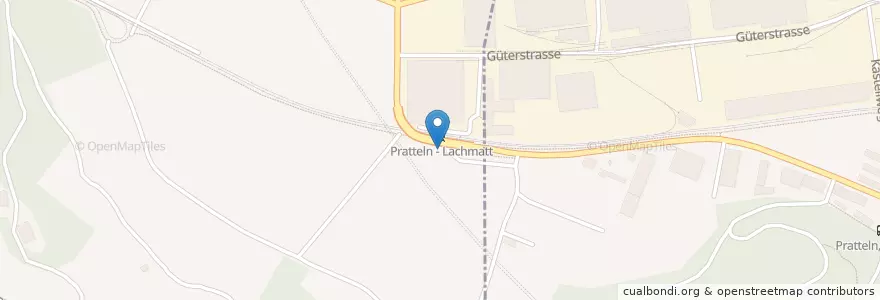 Mapa de ubicacion de Lachmatt en 스위스, Basel-Landschaft, Bezirk Arlesheim, Muttenz.