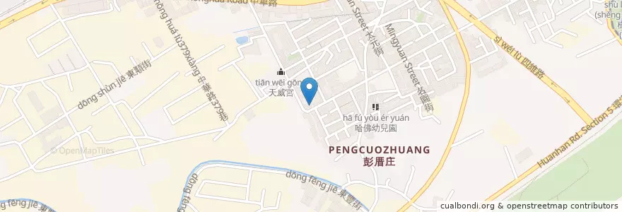 Mapa de ubicacion de 好美麗加水站 en تایوان, 新北市, 樹林區.