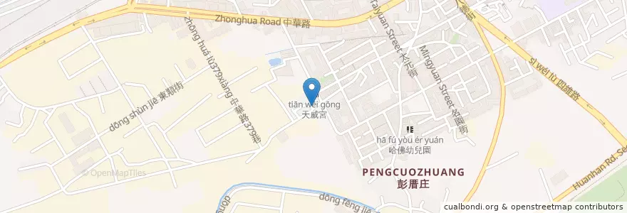 Mapa de ubicacion de 敘樹Miona en Tayvan, 新北市, 樹林區.