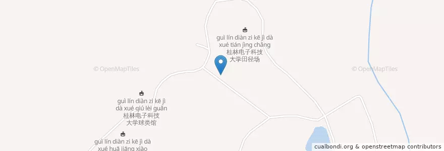 Mapa de ubicacion de 京东派 en Китай, Гуанси-Чжуанский Автономный Район, 桂林市, 灵川县.