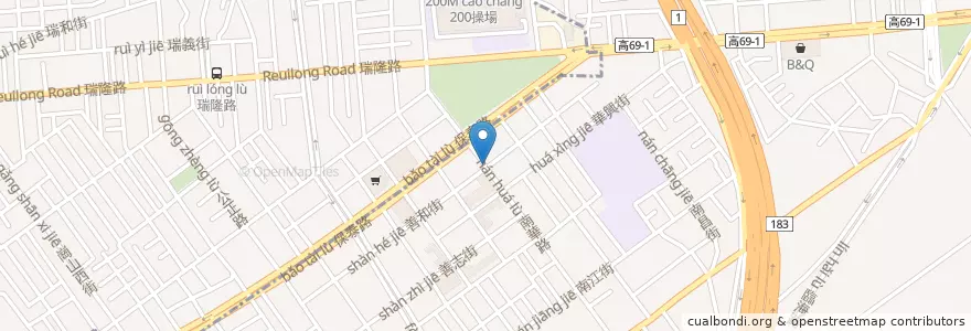 Mapa de ubicacion de 聯邦商業銀行 en 臺灣, 高雄市, 前鎮區.