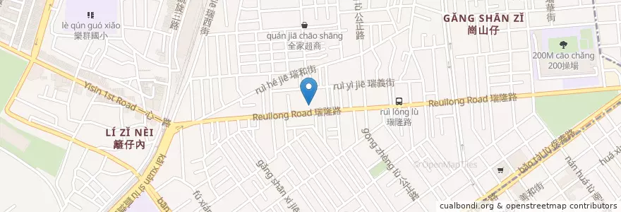 Mapa de ubicacion de 玉山商業銀行 en Tayvan, Kaohsiung, 前鎮區.