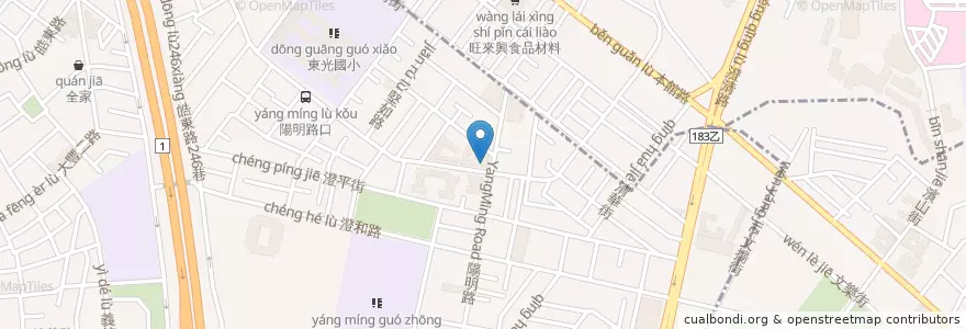 Mapa de ubicacion de 高雄銀行 en تايوان, كاوهسيونغ, 三民區.