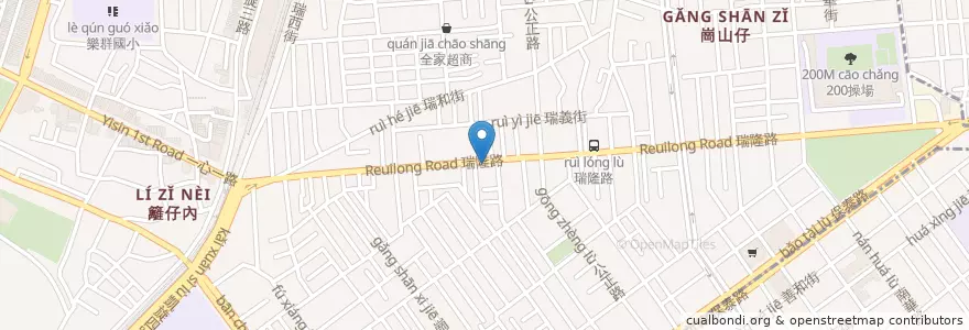 Mapa de ubicacion de 板信商業銀行 en Taiwán, Kaohsiung, 前鎮區.