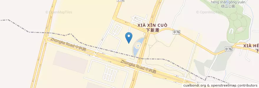 Mapa de ubicacion de 臺灣銀行 en 臺灣, 臺中市, 西屯區, 大雅區.