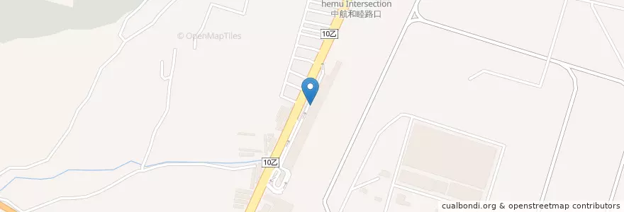 Mapa de ubicacion de 臺灣銀行 en Taiwan, Taichung, 沙鹿區.