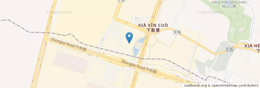 Mapa de ubicacion de 臺灣土地銀行 en 臺灣, 臺中市, 西屯區, 大雅區.
