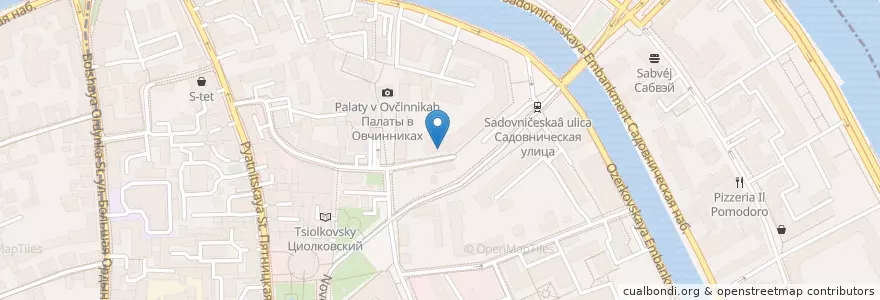 Mapa de ubicacion de ДАклиник en Rusia, Центральный Федеральный Округ, Москва, Центральный Административный Округ, Район Замоскворечье.