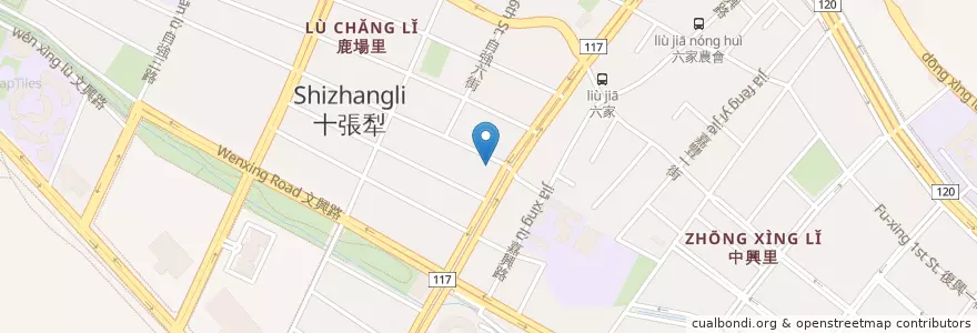 Mapa de ubicacion de 大和園 en تايوان, مقاطعة تايوان, أقليم سين شو, 竹北市.