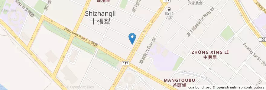 Mapa de ubicacion de Sushi Express en 타이완, 타이완성, 신주 현, 주베이 시.