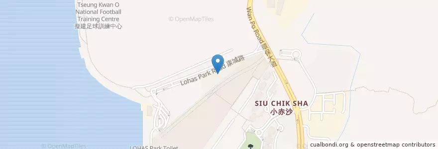 Mapa de ubicacion de Club Opera en Chine, Guangdong, Hong Kong, Nouveaux Territoires, 西貢區 Sai Kung District.