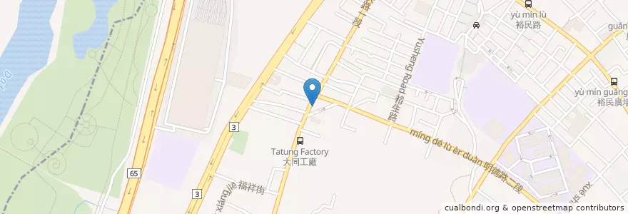 Mapa de ubicacion de 板信商業銀行 en 臺灣, 新北市, 土城區.