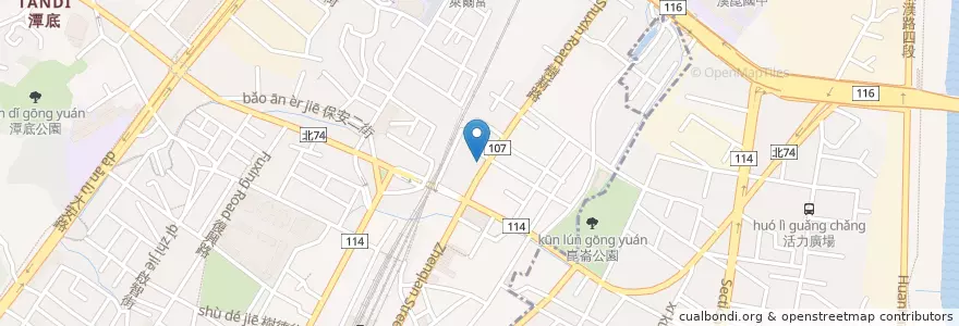 Mapa de ubicacion de 上海商業儲蓄銀行 en Taïwan, Nouveau Taipei, Shulin.