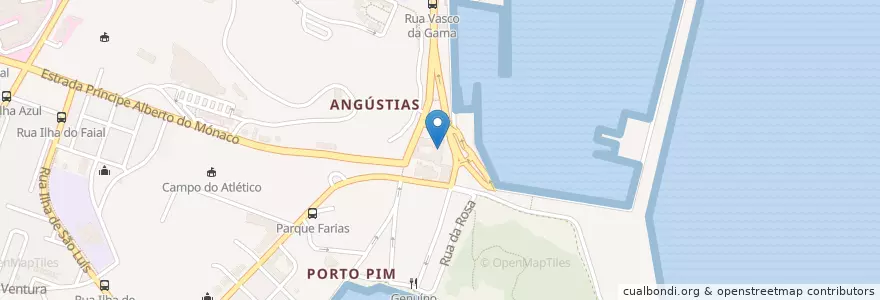 Mapa de ubicacion de Clipper en Portugal, Azoren, Faial, Horta, Horta (Angústias).