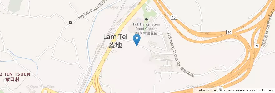 Mapa de ubicacion de 嚐 Asian Cuisine en China, Hong Kong, Cantão, Novos Territórios, 屯門區 Tuen Mun District.