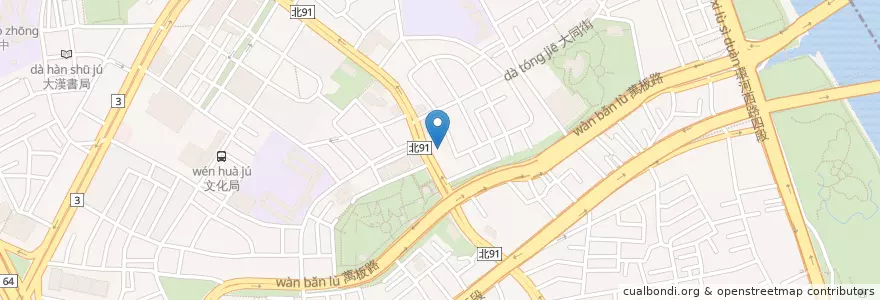 Mapa de ubicacion de 永豐商業銀行 en 臺灣, 新北市, 板橋區.
