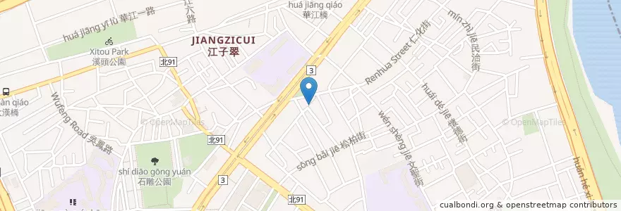 Mapa de ubicacion de 遠東國際商業銀行 en Tayvan, 新北市, 板橋區.