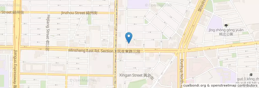 Mapa de ubicacion de 聯邦商業銀行 en Taiwan, 新北市, Taipé, 松山區.