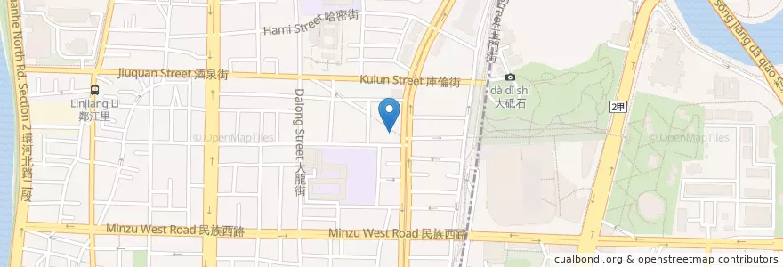 Mapa de ubicacion de 元大商業銀行 en Taiwan, New Taipei, Taipei.