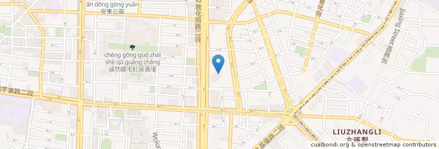 Mapa de ubicacion de 遠東國際商業銀行 en تايوان, تايبيه الجديدة, تايبيه, 大安區.