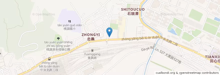 Mapa de ubicacion de 新光商業銀行 en 타이완, 신베이 시, 타이베이시, 베이터우 구.