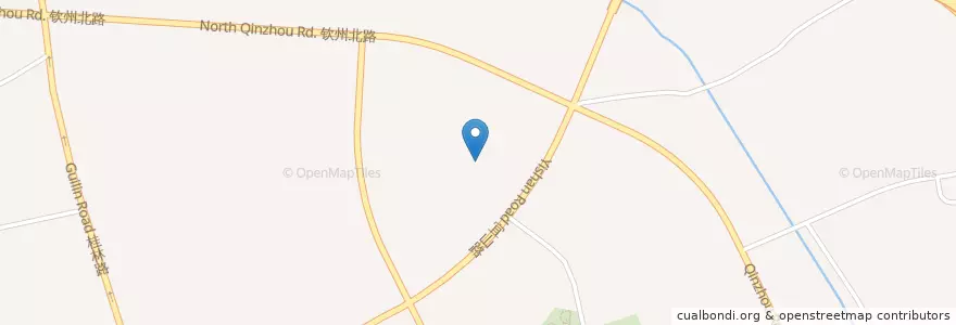 Mapa de ubicacion de 饺子坊 en 中国, 上海市, 徐匯区.
