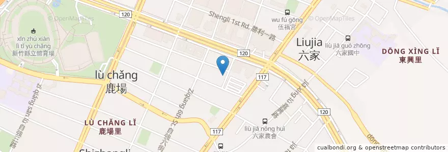 Mapa de ubicacion de Micro Beer en Taiwan, Provincia Di Taiwan, Contea Di Hsinchu, Zhubei.