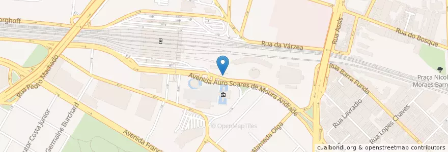 Mapa de ubicacion de paraciclo "U" invertido en Brasile, Regione Sudest, San Paolo, Região Geográfica Intermediária De São Paulo, Região Metropolitana De São Paulo, Região Imediata De São Paulo, San Paolo.