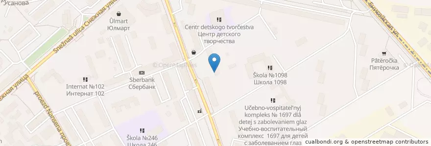 Mapa de ubicacion de Доктор СТОМ en Russie, District Fédéral Central, Moscou, Северо-Восточный Административный Округ, Район Свиблово.