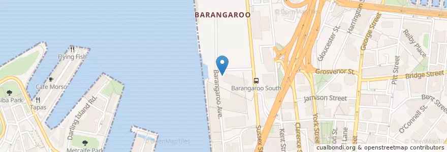 Mapa de ubicacion de NOLA New Orleans Style BBQ Restaurant. en Australië, Nieuw-Zuid-Wales, Sydney.