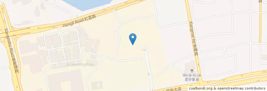 Mapa de ubicacion de 顺德佬 en 中国, 広東省, 深セン市, 福田区.