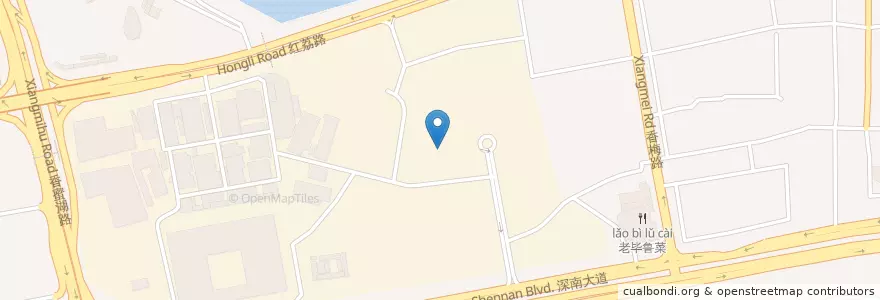 Mapa de ubicacion de 好世界国宴 en Cina, Guangdong, Shenzhen, 福田区.