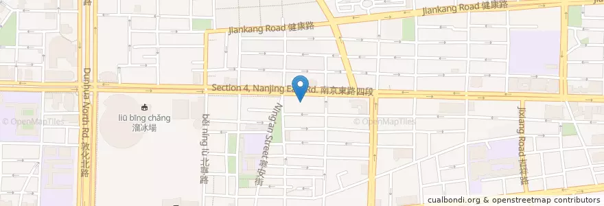 Mapa de ubicacion de 陽信商業銀行 en Taiwan, Neu-Taipeh, Taipeh, Songshan.