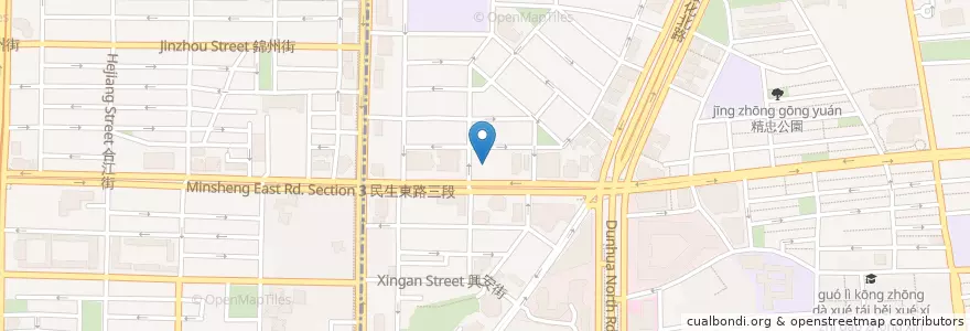 Mapa de ubicacion de 玉山商業銀行 en Taiwan, 新北市, Taipé, 松山區.
