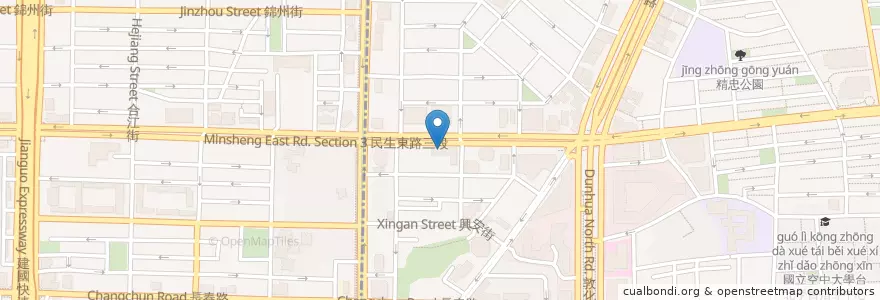 Mapa de ubicacion de 安泰商業銀行 en Тайвань, Новый Тайбэй, Тайбэй, 松山區.