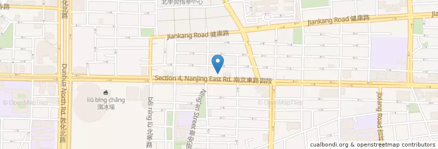 Mapa de ubicacion de 臺灣中小企業銀行 en تايوان, تايبيه الجديدة, تايبيه, 松山區.