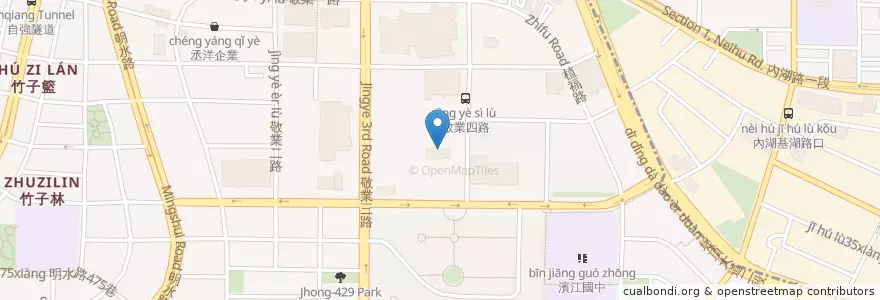 Mapa de ubicacion de 華泰商業銀行 en تايوان, تايبيه الجديدة, تايبيه, 中山區.