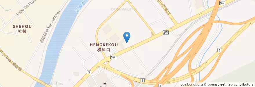 Mapa de ubicacion de 臺灣土地銀行 en 타이완, 신베이 시, 시즈 구.