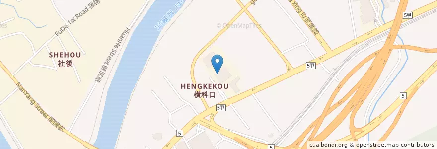 Mapa de ubicacion de 玉山商業銀行 en 台湾, 新北市, 汐止区.