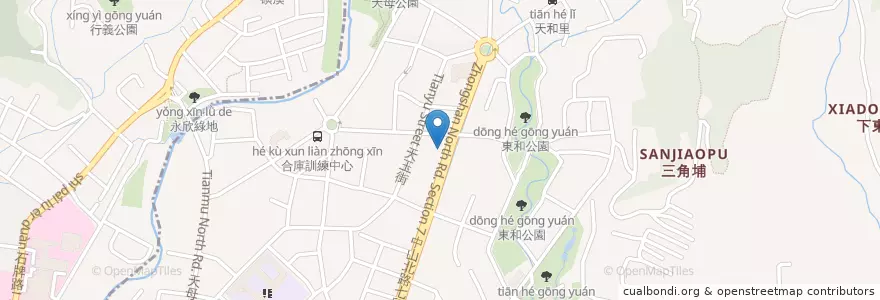Mapa de ubicacion de 上海商業儲蓄銀行 en 臺灣, 新北市, 臺北市, 北投區, 士林區.
