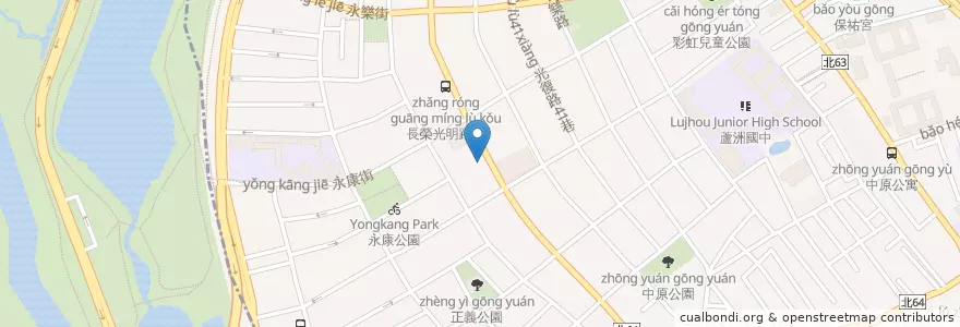 Mapa de ubicacion de 日盛國際商業銀行 en Taiwan, 新北市, 蘆洲區, 五股區.
