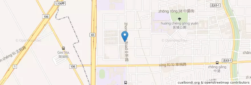 Mapa de ubicacion de 三信商業銀行 en 台湾, 新北市.