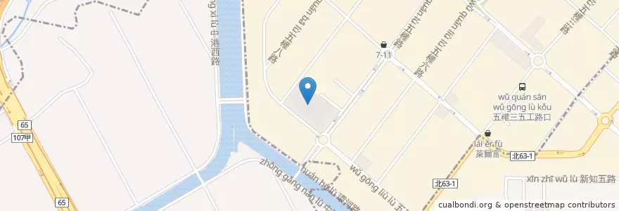 Mapa de ubicacion de 玉山商業銀行 en تایوان, 新北市.