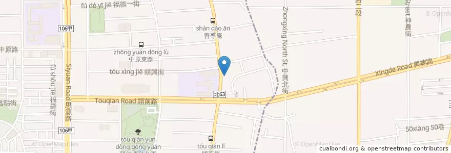 Mapa de ubicacion de 永豐商業銀行 en 台湾, 新北市.
