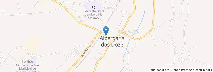Mapa de ubicacion de Crédito Agrícola en پرتغال, Centro, Leiria, Pinhal Litoral, Pombal, Santiago E São Simão De Litém E Albergaria Dos Doze.
