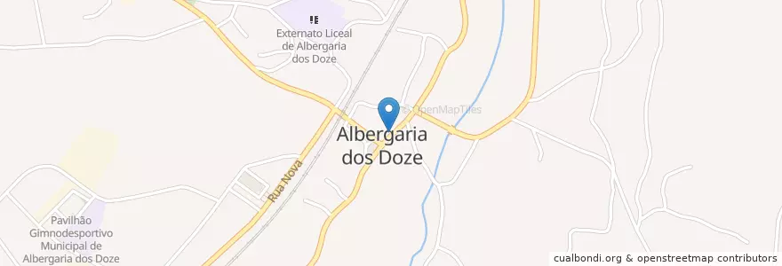 Mapa de ubicacion de Só Petisco en ポルトガル, Centro, Leiria, Pinhal Litoral, Pombal, Santiago E São Simão De Litém E Albergaria Dos Doze.