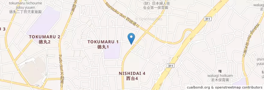 Mapa de ubicacion de ぱぱす en اليابان, 東京都, 板橋区.